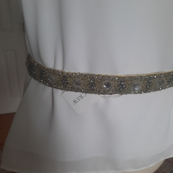 JCrew embroidered ribbon belt sash - Picture 3 of 7